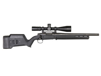 Magpul MAG495-BLK Hunter 700 Stock Black Synthetic Adjustable, Fits Remington 700 Short Action