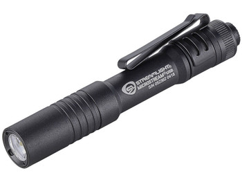 Streamlight 66601 MicroStream USB Pocket Light Black Anodized 50/250 Lumens White C4 LED
