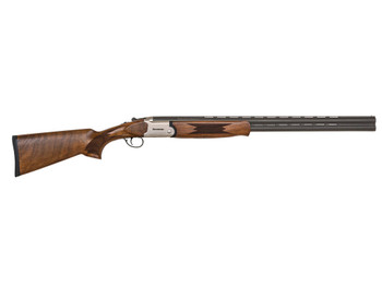 Mossberg 75471 Silver Reserve 12 Gauge with 28" Matte Blued Barrel, 3" Chamber, 2rd Capacity, Satin Silver Engraved Metal Finish & Satin Black Walnut Stock Right Hand (Full Size)