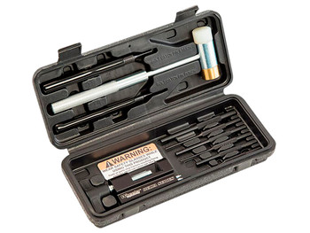 Wheeler 952636 AR15 Hammer & Roll Pin Punch Set Black Steel AR Platform Firearm
