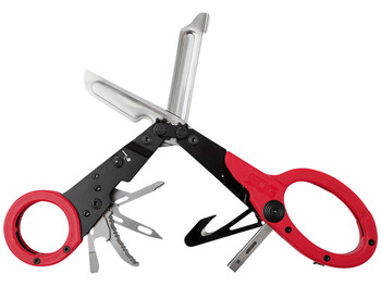 S.O.G SOG231250243 ParaShears 3Cr13MoV SS Plain Blade Red Features 11 Tools