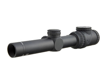 Trijicon 200090 AccuPoint TR25 Matte Black 1-6x24mm, 30mm Tube Illuminated Red Triangle Post Reticle