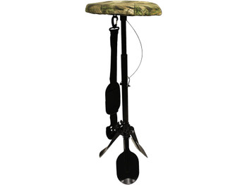 Mojo Outdoors HW2203 Mud Seat Black Steel/Plastic