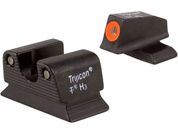 Trijicon 600624 HD Night Sights Green/Tritium Orange Outline Front Sight-Green Tritium Black Outline Rear Sight Beretta PX4