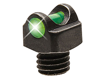 TruGlo TGTG954BG StarBrite Deluxe Bead Black | Green Fiber Optic Front Sight 3-56" Threads