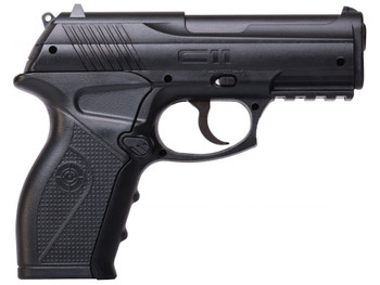 Crosman C11 C11 Air Pistol CO2 177 18+1 Black Polymer Grips