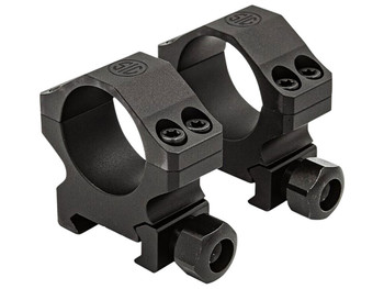 Sig Sauer Electro-Optics SOA10024 Alpha 1 Matte Black 35mm High 0 MOA