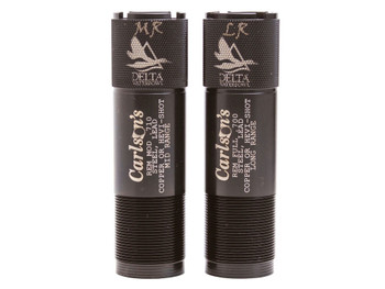 Carlson's Choke Tubes 07260 Delta Waterfowl Remington Rem Choke 12 Gauge Mid/Long Range Knurled 17-4 Stainless Steel