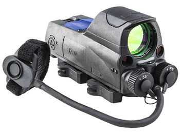 Meprolight USA 0687741 MOR PRO Black 1 x 30 mm 4.3 MOA Dot Green & IR Laser