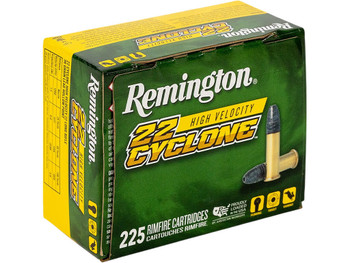 Remington Ammunition R21261 Cyclone 22LR 36gr Lead Hollow Point 225 Per Box/10 Case