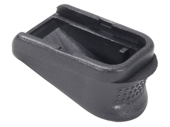 Pachmayr 03882 Grip Extender Extended 2rds, Compatible w/Glock26/27/33/39 add 2rd, Black Polymer 2 Per Pack