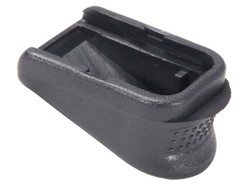Pachmayr 03882 Grip Extender Extended 2rds, Compatible w/Glock26/27/33/39 add 2rd, Black Polymer 2 Per Pack