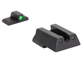 Meprolight USA 415453111 Hyper-Bright Green Tritium Green Outline Front Sight-Green Tritium Black Outline Rear Sight HK VP9/HK45/HK45C