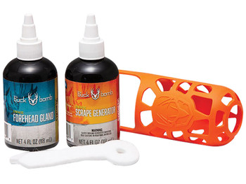 The Buck Bomb HSBB200069 Buck Bomb Scrape Kit Plus 4oz Liquid