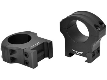 Warne 8502M HyperLite Matte Black MagnaFusion Alloy 1" Tube High Maxima/Weaver/Picatinny