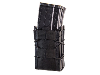 High Speed Gear 112R00BK TACO X2R Mag Pouch Double Black Nylon MOLLE Compatible w/ Rifle