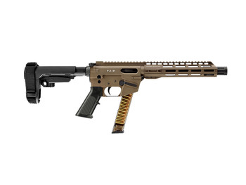FREEDOM ORDNANCE FX9P10S-FDE FX9P 9mm Luger 31+1 10" Flat Dark Earth