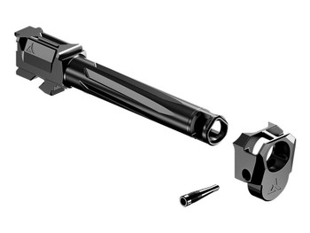 Radian Weapons R0881 Ramjet & Afterburner Combo 9mm Luger Compatible w/Glock 17 Gen3 Black Stainless Steel