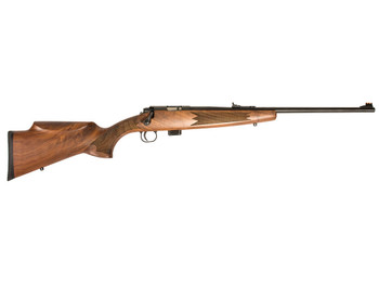 Crickett KSA20020 Model 722 Classic 22 LR 7+1 20" Blued Button Rifled Target Barrel, Blued Stainless Steel Receiver, Fixed Walnut Stock, Right Hand