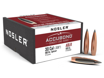 Nosler 58456 AccuBond Long Range 30Cal 190gr Spitzer Point 100/Box