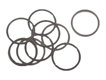 Dead Air DA002 Shim Kit 5/8"-24 tpi 3 Different Shim Thicknesses Included (.004", .006", .060")