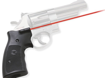 Crimson Trace 011070 Lasergrips Fits S&W K/L & N Frames, Red Laser 633nM Wavelength 5mW Output, Black Polymer