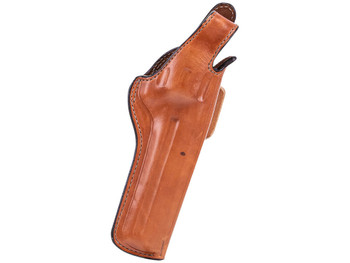 Bianchi 10277 5BHL Thumbsnap OWB Size 05 Tan Leather Belt Loop Fits S&W K Frame/Taurus 415T 2-2.25" Barrel Right Hand
