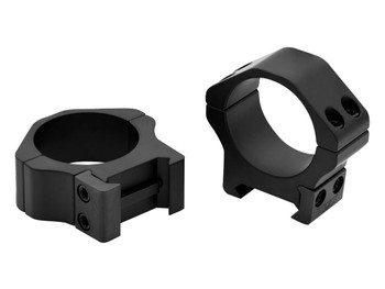 Warne 513M Horizontal Rings Maxima Matte Black 30mm Low 0 MOA