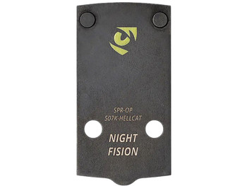 Night Fision SPROP507KHELLCAT Black Stainless Steel Fits Holosun 507K/407K Compatible w/ Springfield Hellcat Pro