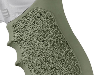 Hogue 17031 Grip Sleeve Handall Beavertail OD Green Rubber