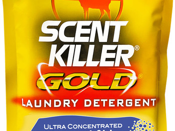 Wildlife Research 1285 Scent Killer Gold Laundry Detergent Strips Odor Eliminator Odorless Scent 60 Pack