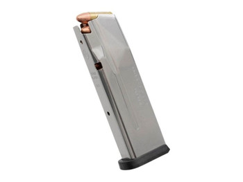 Magpul MAG1487SST AMAG 15rd 9mm Fits Sig P365 Silver Stainless Steel