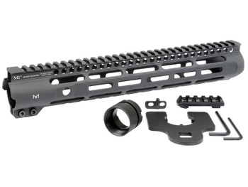 Midwest Industries MISLH12625 Slimline AR-15 Black Hardcoat Anodized Aluminum/Polymer 12.625" Picatinny/M-LOK