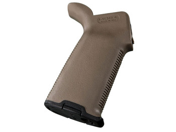 Magpul MAG416-FDE MOE+ Grip Textured Flat Dark Earth Polymer with OverMolded Rubber for AR-15, AR-10, M4, M16, M110, SR25