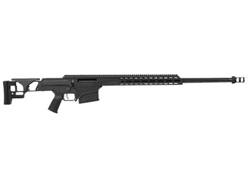Barrett 18511 MRAD 300 Win Mag 26" 10+1 Black Cerakote Black Fixed Adjustable Comb Stock Black Polymer Grip Right Hand
