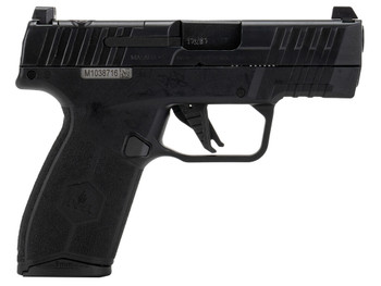 IWI US M9SLIM13E MASADA Slim Elite 9mm Luger 13+1 3.10" Button-Rifled Barrel, Optic Ready/Serrated Slide, Black Polymer Frame w/Picatinny Rail, Black Textured Grip, Ambidextrous