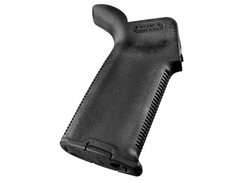 Magpul MAG416BLK MOE+ Grip Black Polymer w/OverMolded Rubber Textured Finish Fits AR-15/AR-10/M16/M4/M110/SR25