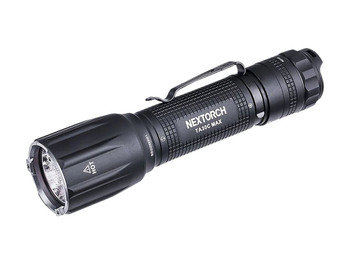 Nextorch Tactical Flashlight Black 3000 Lumens 390 Meters Beam Distance