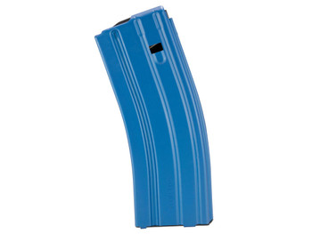 DuraMag 3023005175CPD Speed 30rd 223 Rem/300 Blackout/5.56x45mm NATO for AR-15 Blue Aluminum w/ Black Follower Detachable