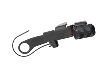 Tyrant CNC TDGSTOP24BLK Extended Slide Release 9mm Glock Gen 2-4 Black 6061 Aluminum