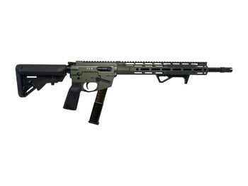 Freedom Ordance FX9R16E-ODG FX9R Elite 9mm Luger 16" Black Nitride Barrel, OD Green Anodized Aluminum Receiver w/Picatinny Rail Black B5 Bravo Polymer Stock, B5 P Type Grip
