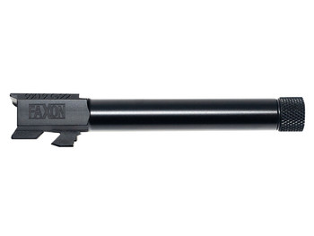 Faxon Firearms GA910N22NGQ-T Duty Series 9mm Luger Threaded Black Nitride Steel, Fits G22 Gen2-4