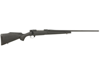 Weatherby VTX300WR4T Vanguard Obsidian Full Size 300 Wthby Mag 3+1 24" Blued #2 Contour Threaded Barrel, Blued Drilled & Tapped Steel Receiver, Black Monte Carlo Synthetic Stock