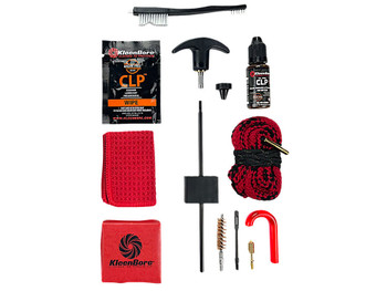 KleenBore KDS-556 Dual Kleen Rod & Pull Through Rope Cleaner .223/ 5.56mm Rifle 30" Steel Nylon Bristles Phosphor Bronze Bristles
