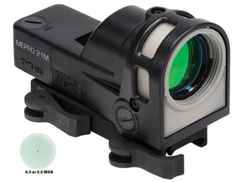 Meprolight USA 626210 M21 Black 1x 30 mm 4.3 MOA Red Dot