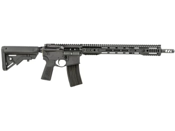 Franklin Armory 0010052BLK M4-HTF R3 XTD 5.56x45mm NATO 10+1 16" Light Contour Barrel w/ Aura XTD Muzzle Device, Salt Bath Nitride Finish, B5 Systems Bravo Stock & Grip, Custom Tuned Trigger