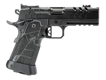 Kimber Mfg, Inc 3500073 2K11 Pro Compact 9mm Luger 19+1 4.25" Black DLC Stainless Steel Compensated Barrel & Lightening Cut/Optic Ready/Serrated Slide, Black Stainless Steel Frame w/Beavertail & Picat