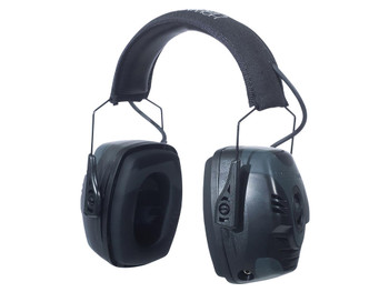 Howard Leight R01902 Impact Pro Electronic Muff 30 dB Over the Head Black/Gray Adult 1 Pair
