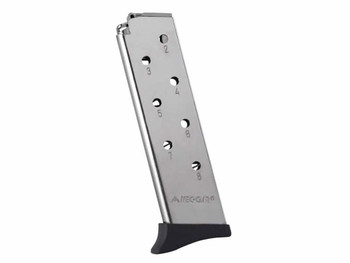 Mec-Gar MGBT3808N Bersa 8rd Detachable w/Finger Rest 380 ACP, Fits Bersa Thunder Nickel Carbon Steel