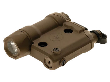 Crimson Trace 0100410 Rail Master Pro Tan Green Laser/White Light 5mW/1000 Lumens Output, 532nM Wavelength, Picatinny Rail Mount